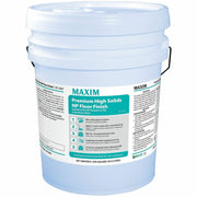 Maxim Premium High Solids NP Floor Finish - For Floor, High Traffic Area - 640 fl oz (20 quart) - Dirt Resistant, Scuff Resistant, Abrasion Resistant - White