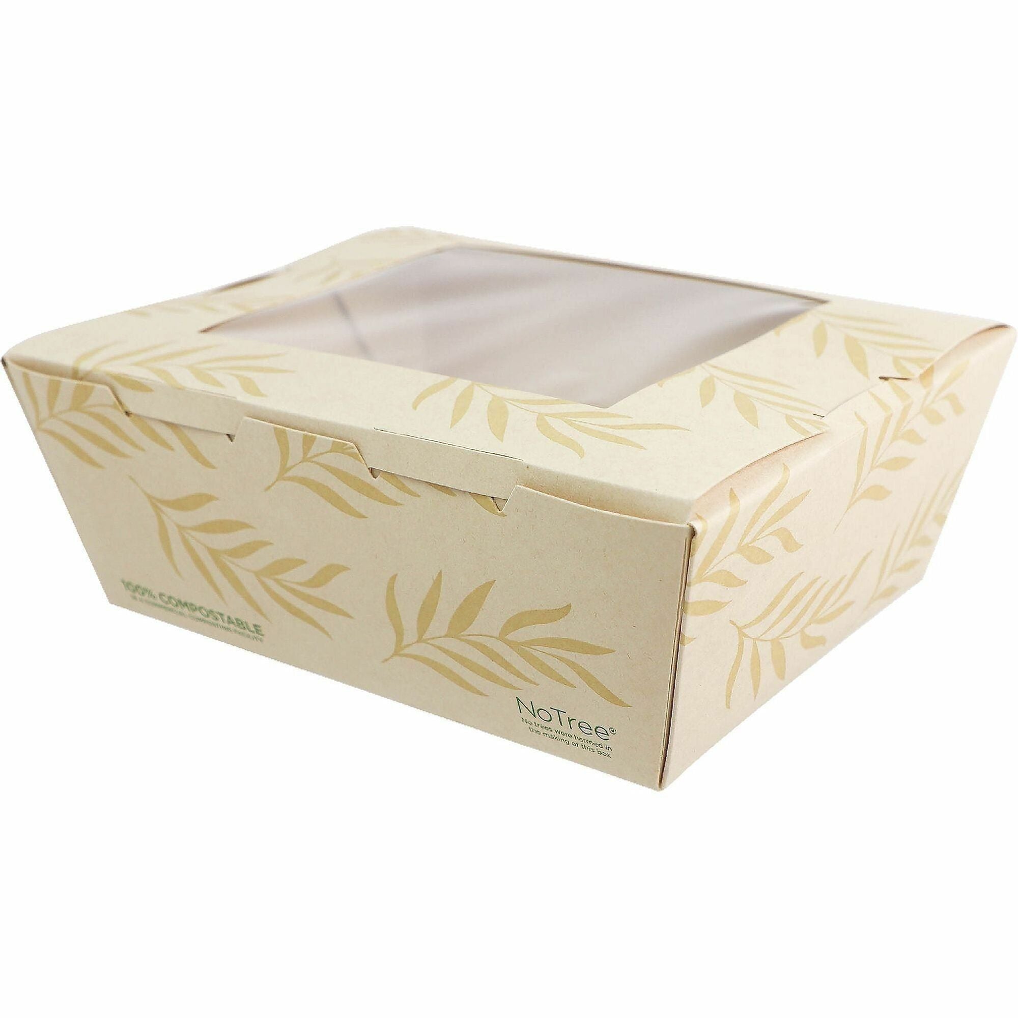 No Tree 46oz Paper Folded Takeout Containers