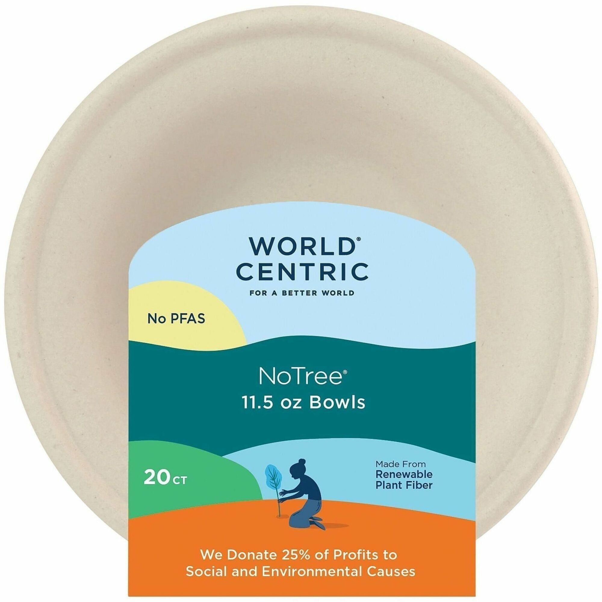 BOWL;FBR;11.5OZ;NTRL;24PK