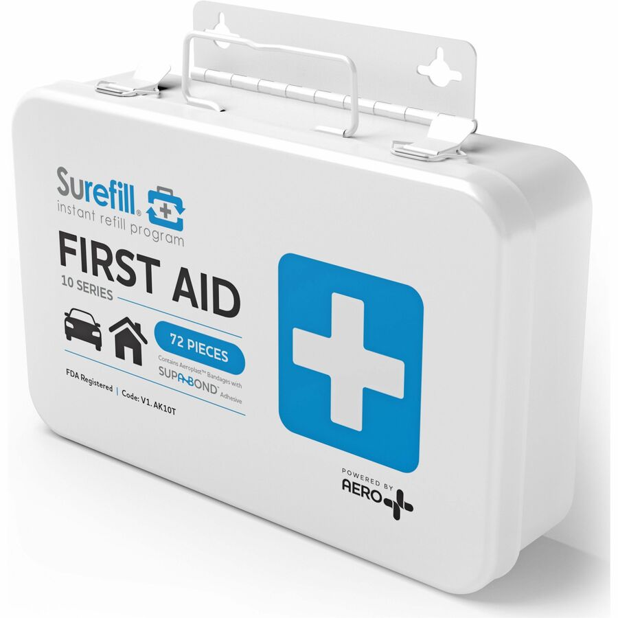 Aero Surefill All-Purpose Metal First-Aid Kit