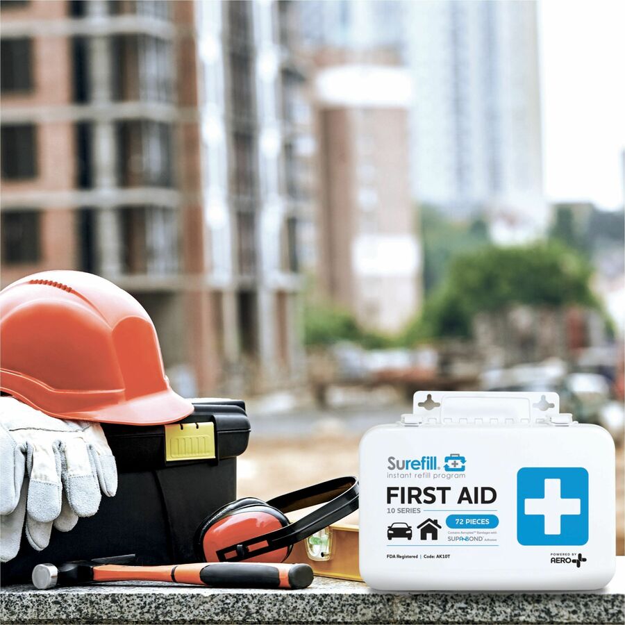 Aero Surefill All-Purpose Metal First-Aid Kit