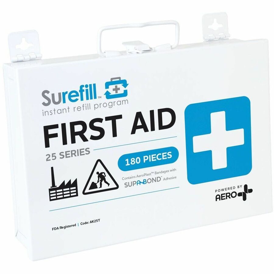 Aero Surefill All-Purpose Metal First-Aid Kit