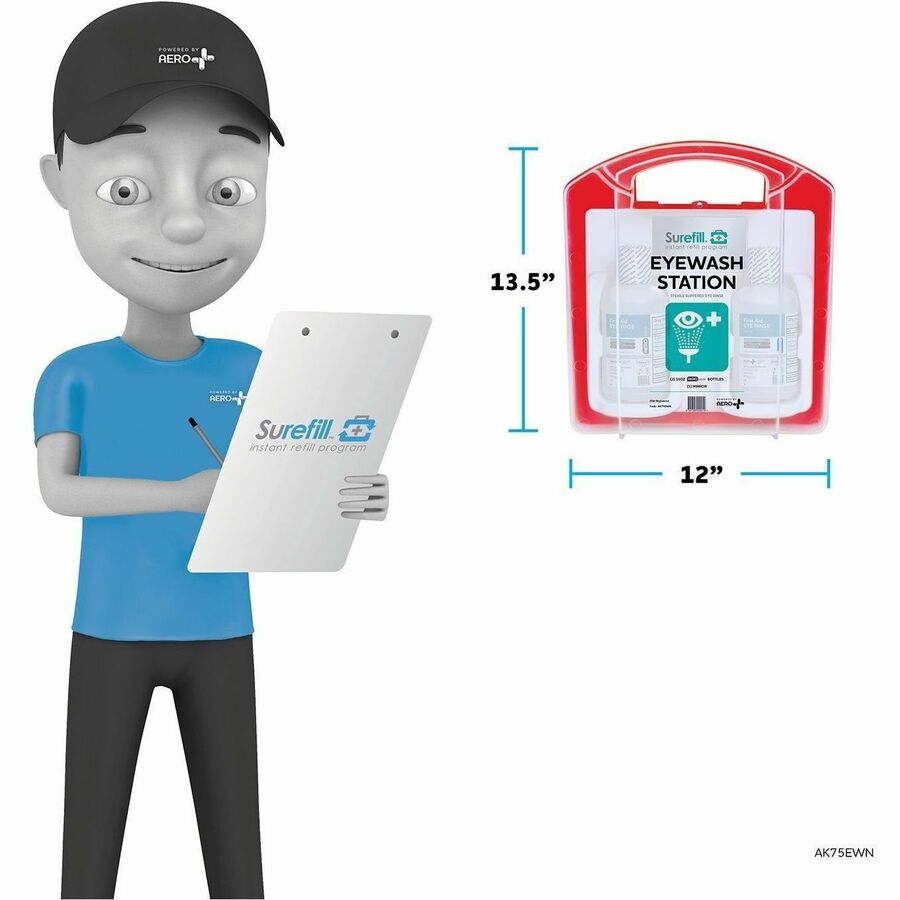 Aero Surefill 75-Series Emergency Eyewash Station