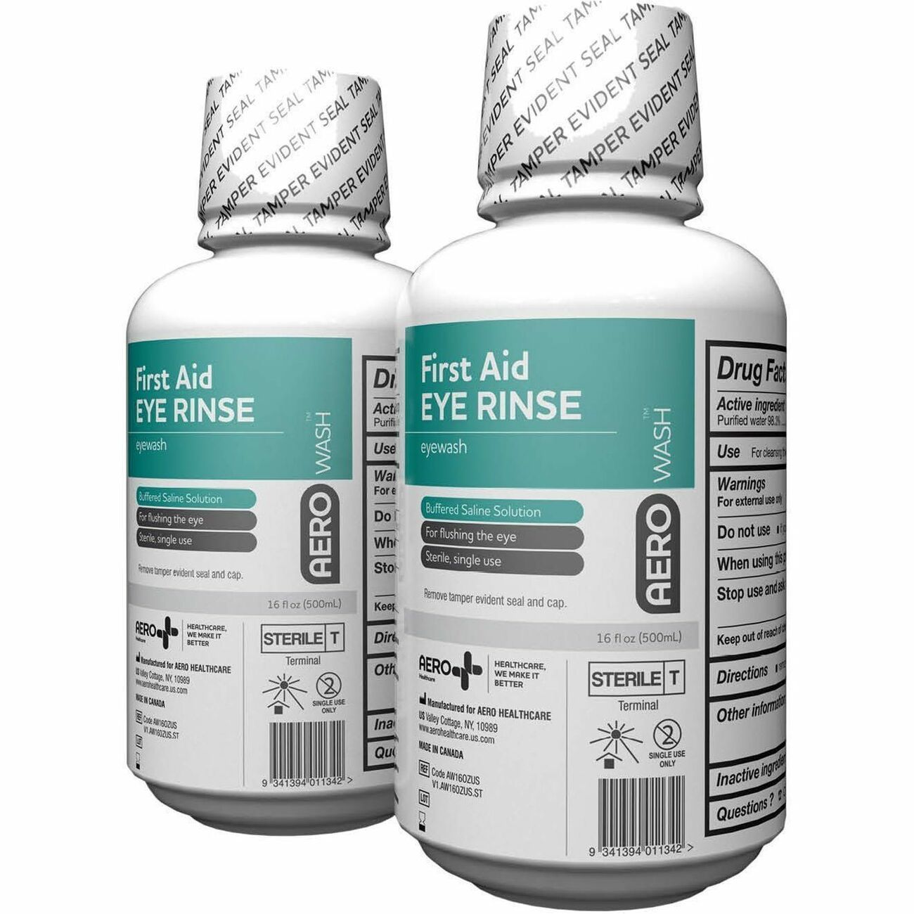 Aero NeutraFlush Eyewash Station Wall Unit