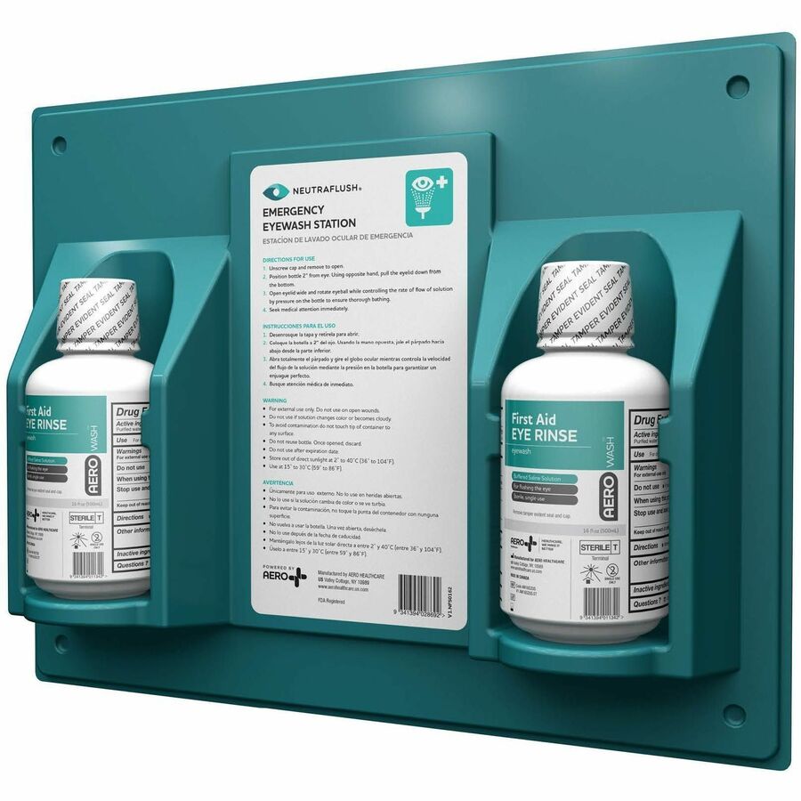 Aero NeutraFlush Eyewash Station Wall Unit