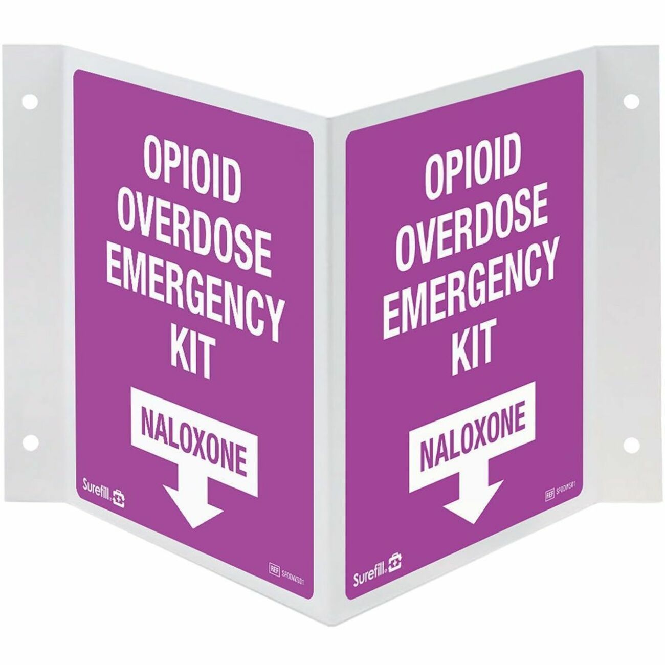 Aero Overdose Kit 3-Way Wall Sign