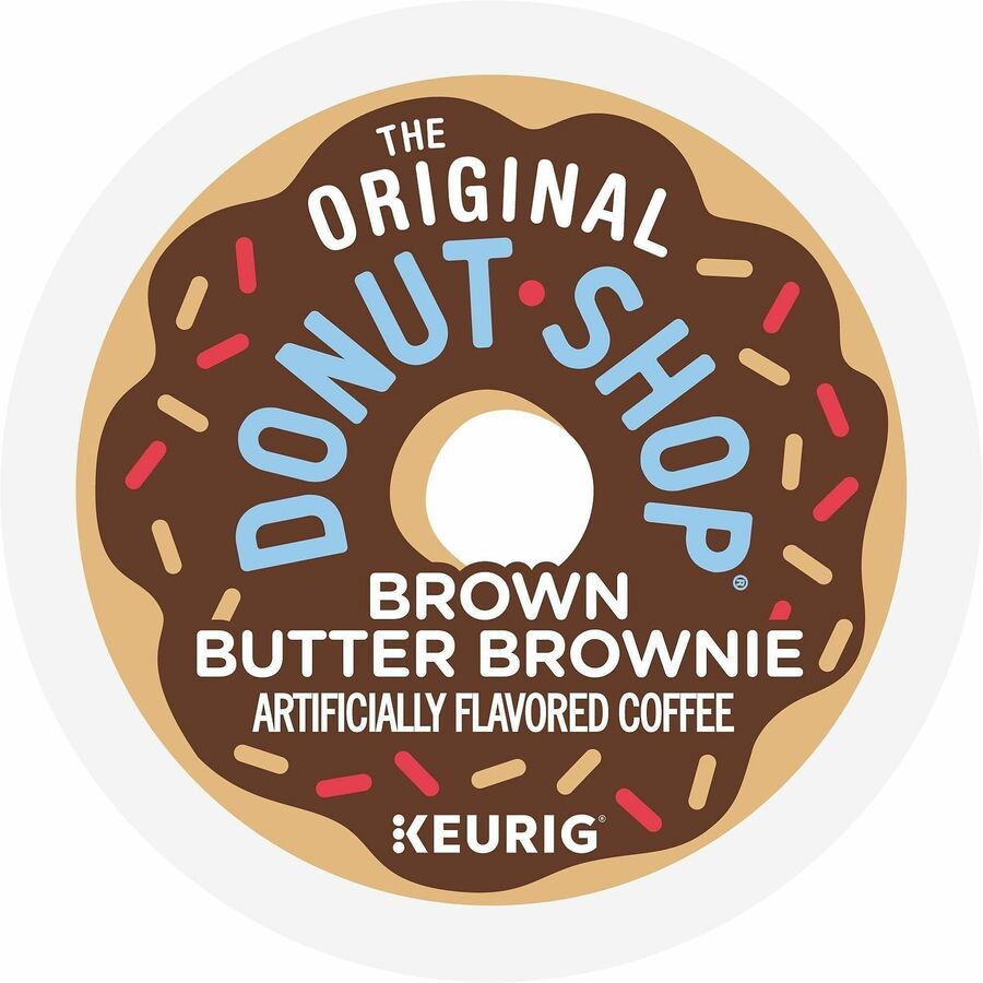 The Original Donut Shop&reg; K-Cup Brown Butter Brownie Coffee