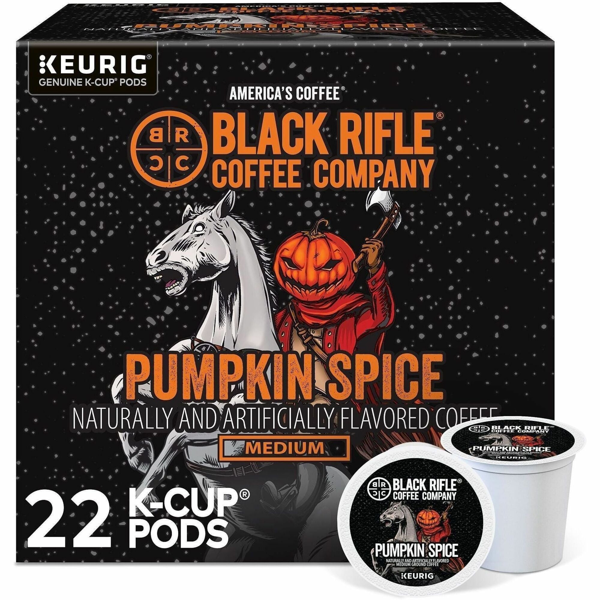 Black Rifle K-Cup, Pod Pumpkin Spice Coffee