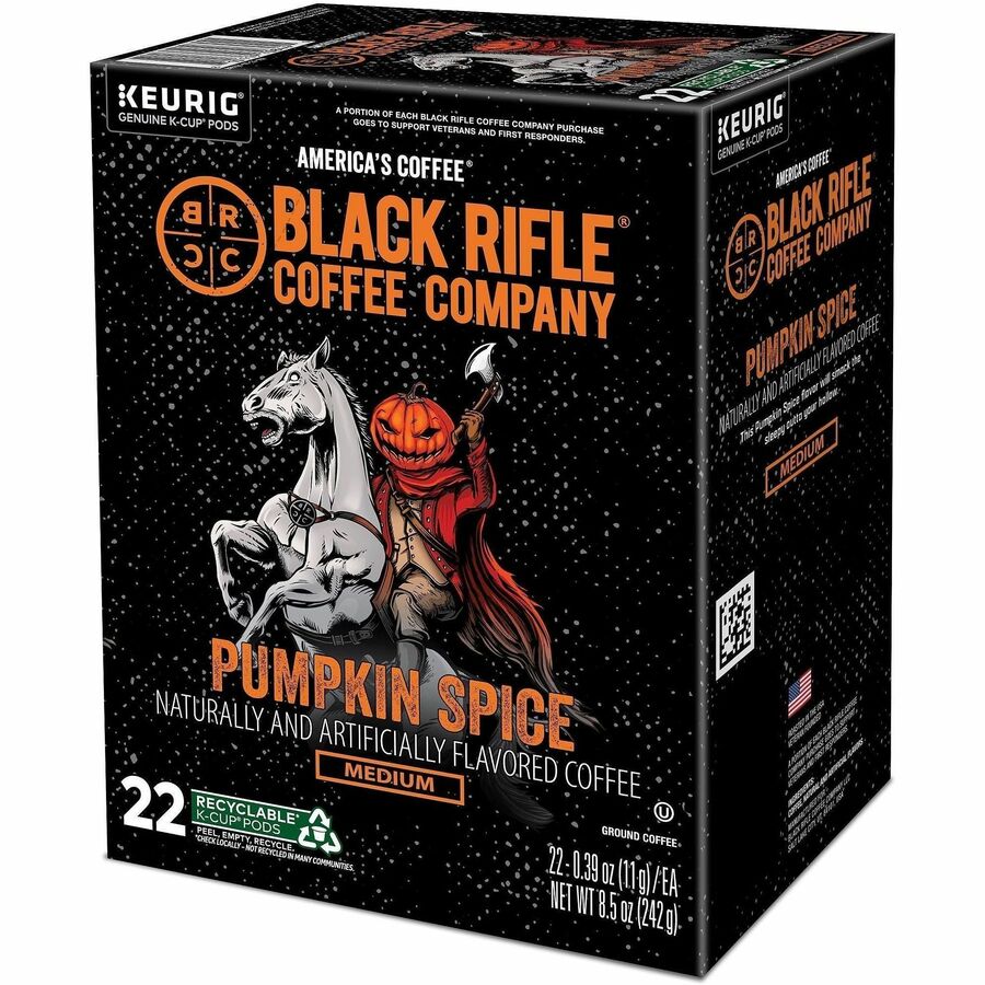 Black Rifle K-Cup, Pod Pumpkin Spice Coffee