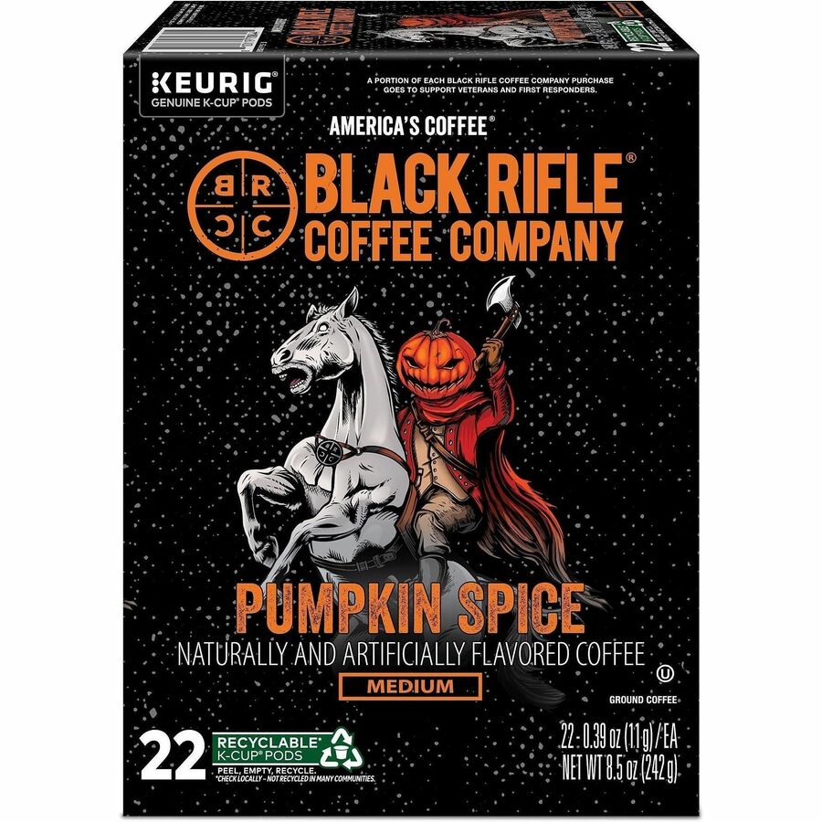 Black Rifle K-Cup, Pod Pumpkin Spice Coffee