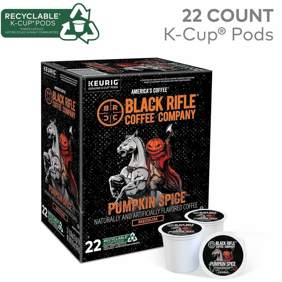 Black Rifle K-Cup, Pod Pumpkin Spice Coffee