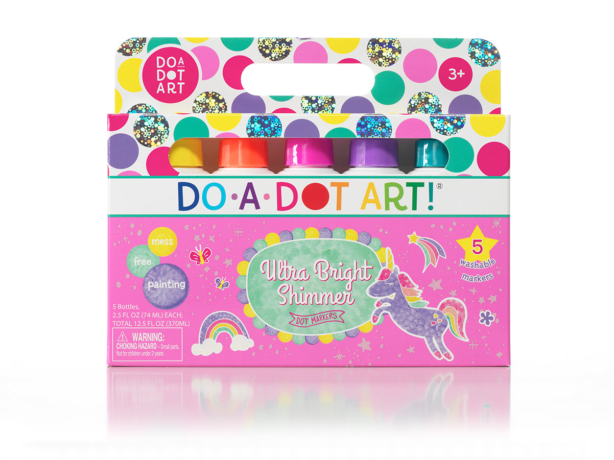Do-A-Dot Art! Markers - 5 Pk Ultra Bright Shimmers