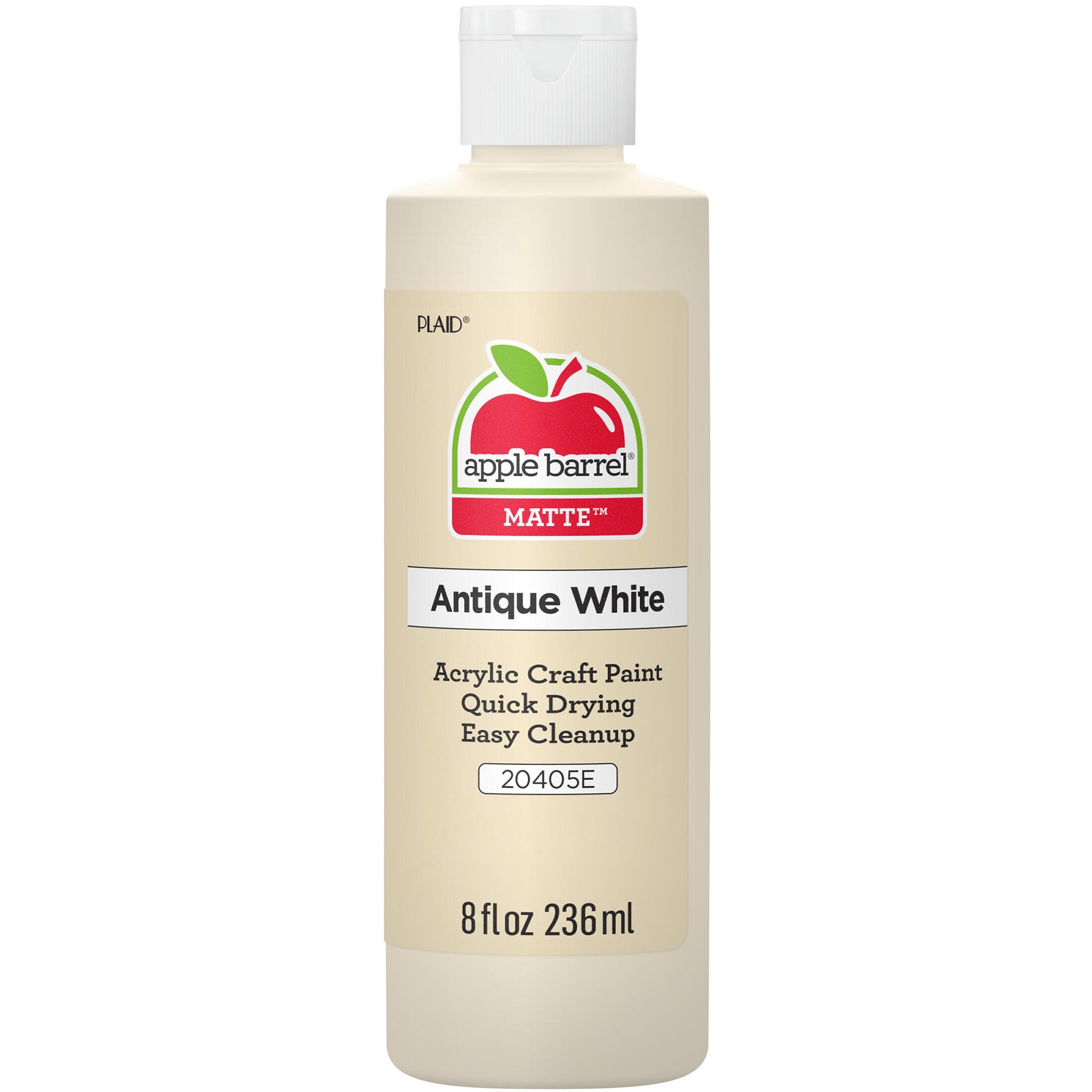 Acrylic Paint Matte, 8oz., Antique White