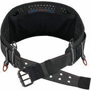 Ergodyne Arsenal 5557 7" Padded Tool Belt with Tool Tethering Attachment Point - Adjustable - 5.07 lb Load Capacity - Medium (M)/Large (L) - Buckle Attachment - Black - Polyester - 1 / Each