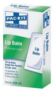 Lip Balm,Packet,0.5g,PK10