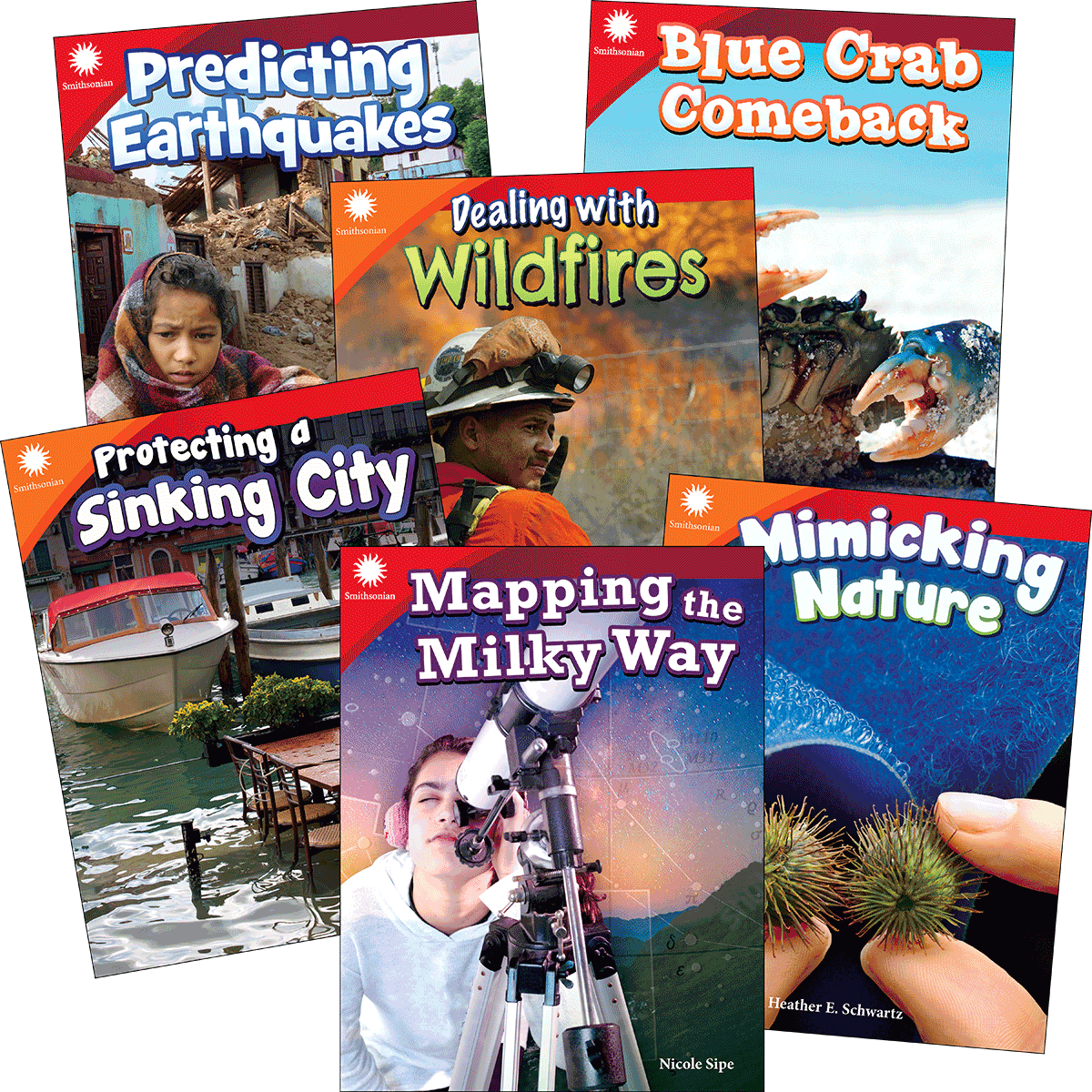 Smithsonian Informational Text: The Natural World, 6-Book Set, Grades 2-3