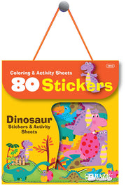BAZIC Dinosaur Series Assorted Sticker (80/Bag) [3862]
