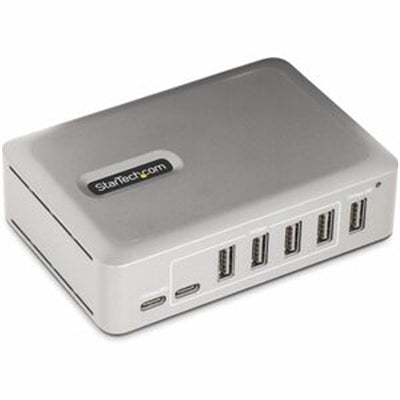 StarTech.com 7-Port USB-C Hub - 5x USB-a + 2x USB-C - Self-Powered W/65W Power Supply - USB 3.1 10Gbps - Desktop/Laptop USB Hub W/3ft USB-IF Certified