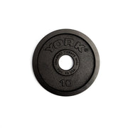 10 LB YORK 2" "Legacy" Cast Iron Precision Milled Olympic Plate