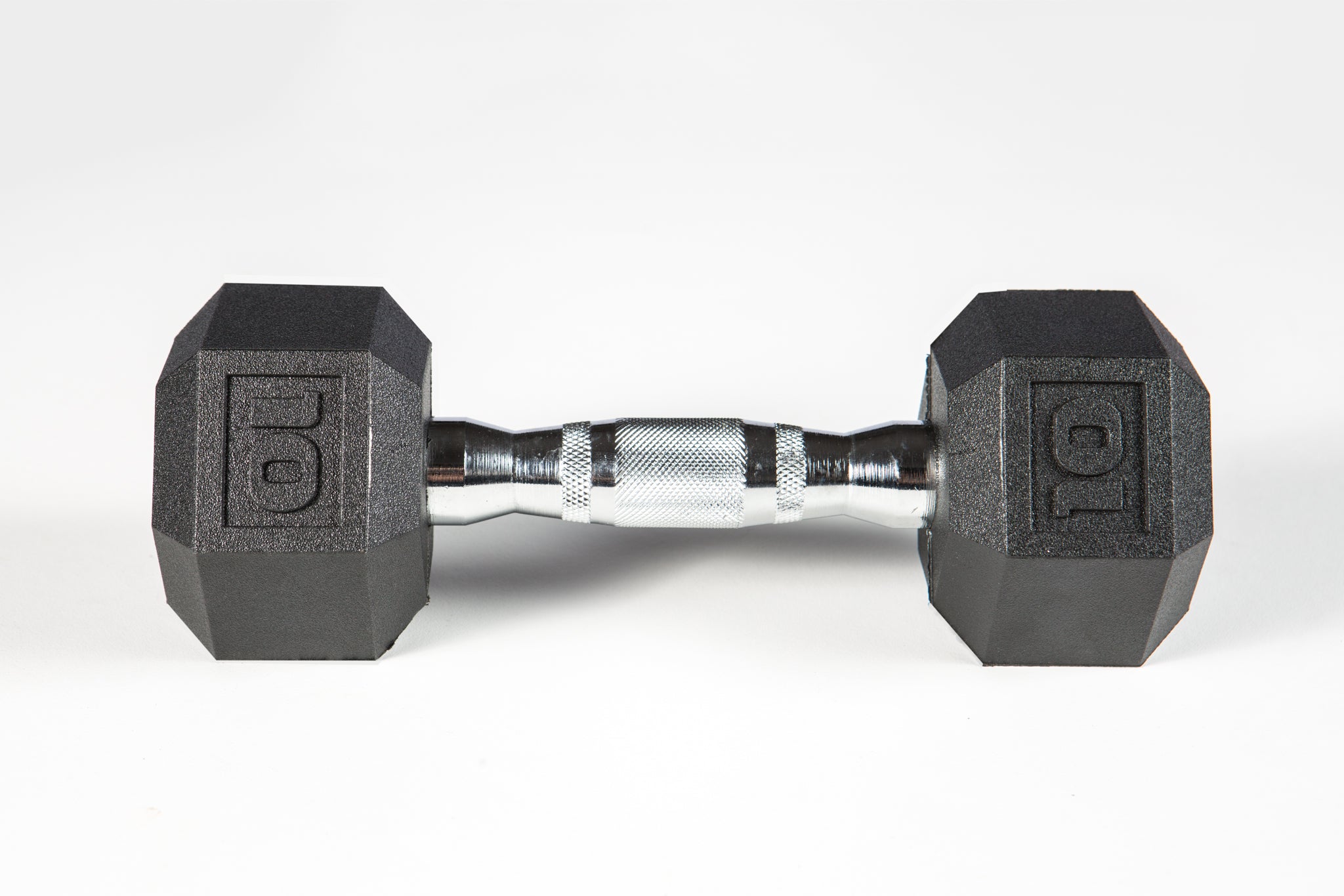 10 LB YORK Premium PVC Hex Dumbbells