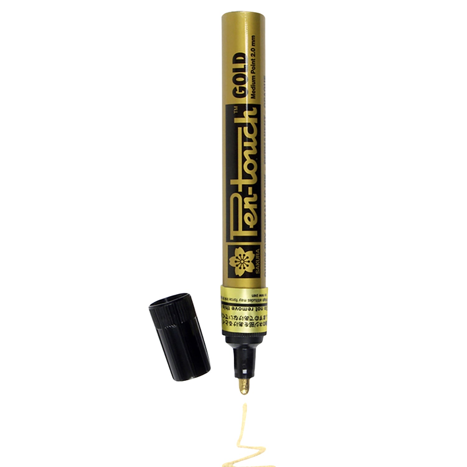 Pen-touch Paint Marker, Med 2.0mm, Gold