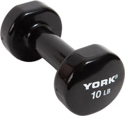 10 LB Vinyl Fitbell - Blue