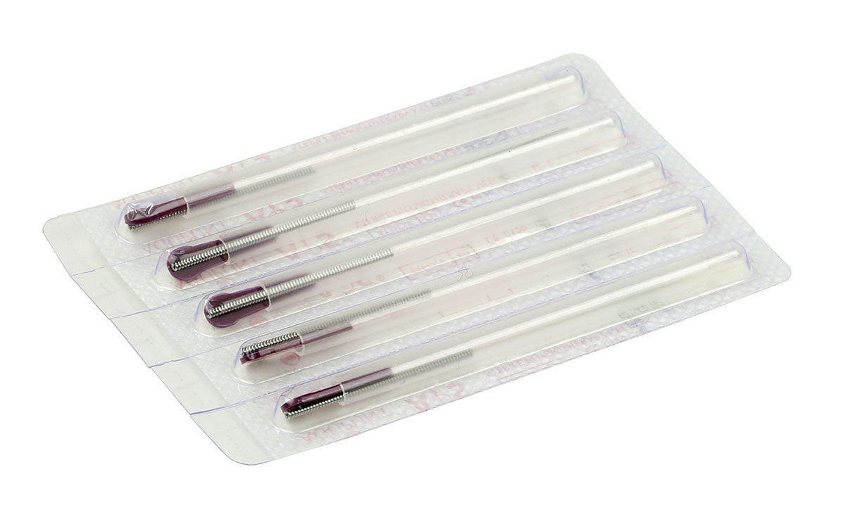 APS, Dry Needle, 0.20 x 30 mm Dark Purple tip, Box of 100
