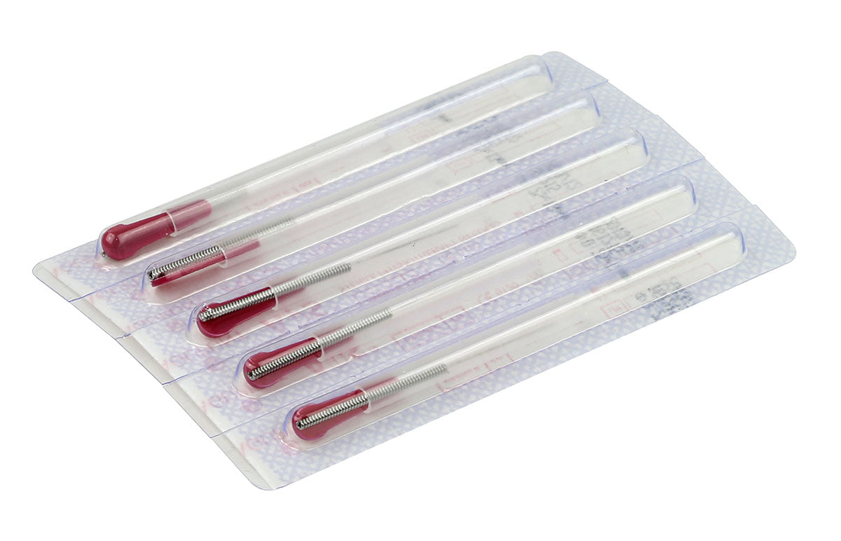 APS, Dry Needle, 0.25  x 13 mm, Dark Pink tip, Box of 100