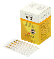 APS, Dry Needle, 0.30 x 30 mm, Gold tip, Box of 100