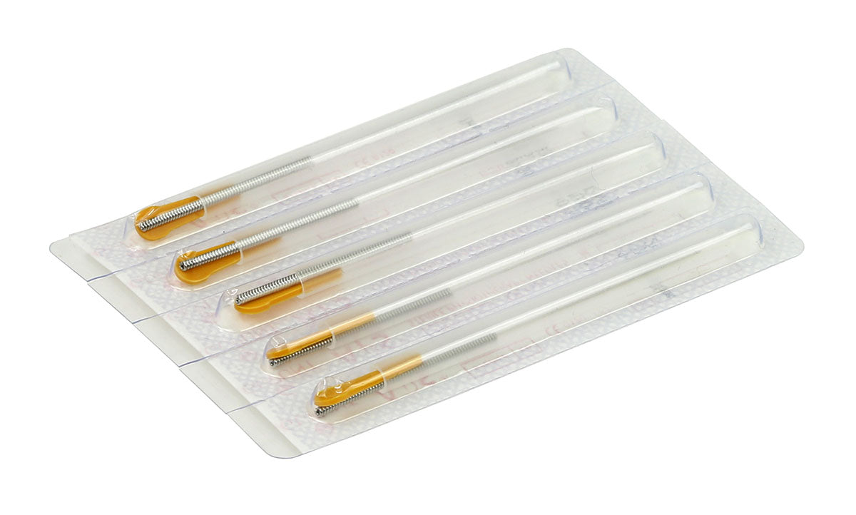 APS, Dry Needle, 0.30 x 30 mm, Gold tip, Box of 100