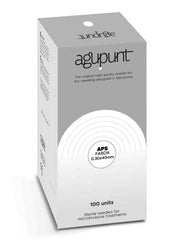 APS Fascia Dry Needle, 0.30 x 40 mm, White tip, Box of 100