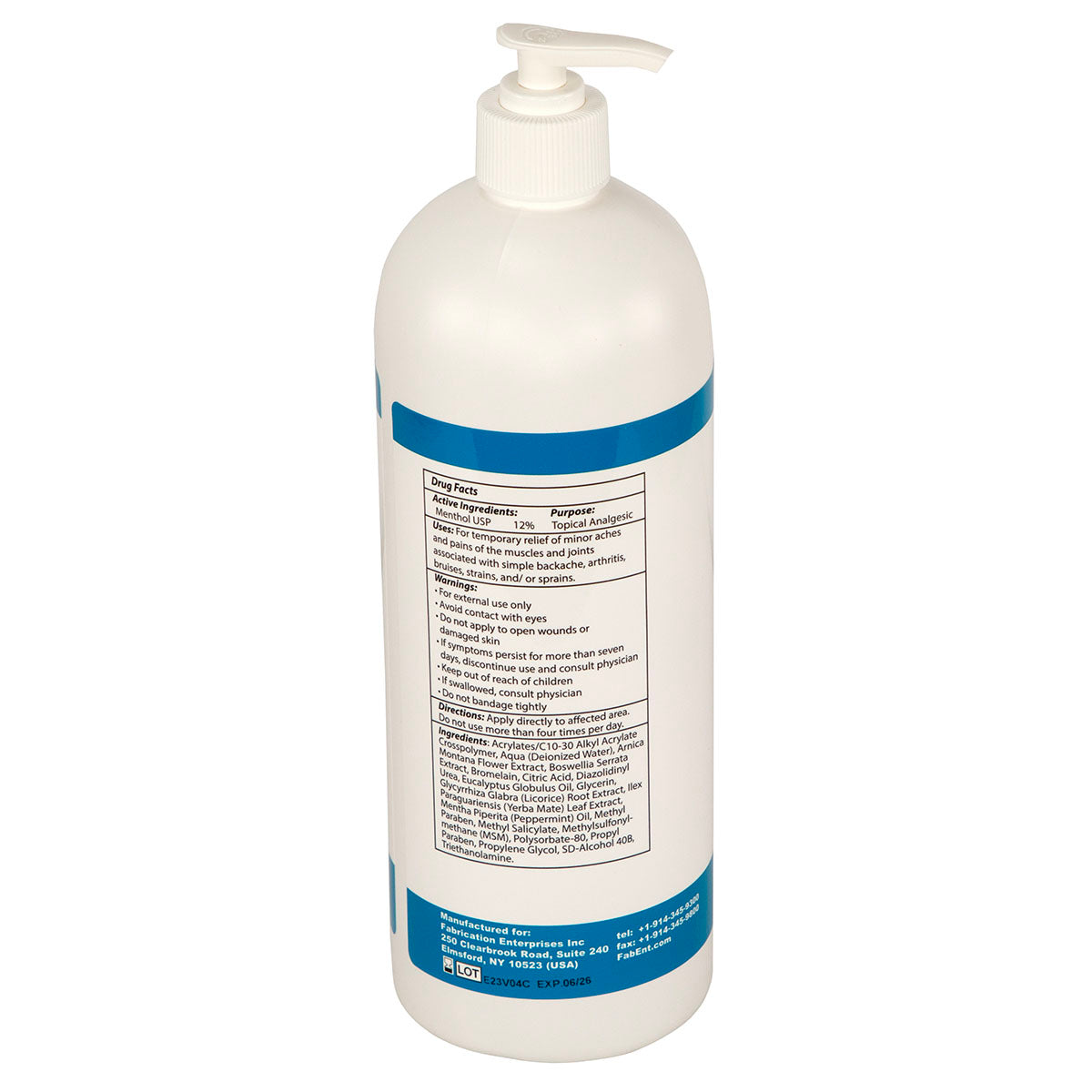 Point Relief ColdSpot Lotion - Gel Pump - 16 oz, 24 each
