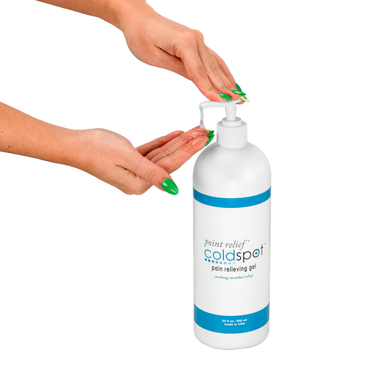 Point Relief ColdSpot Lotion - Gel Pump - 32 oz, 16 each