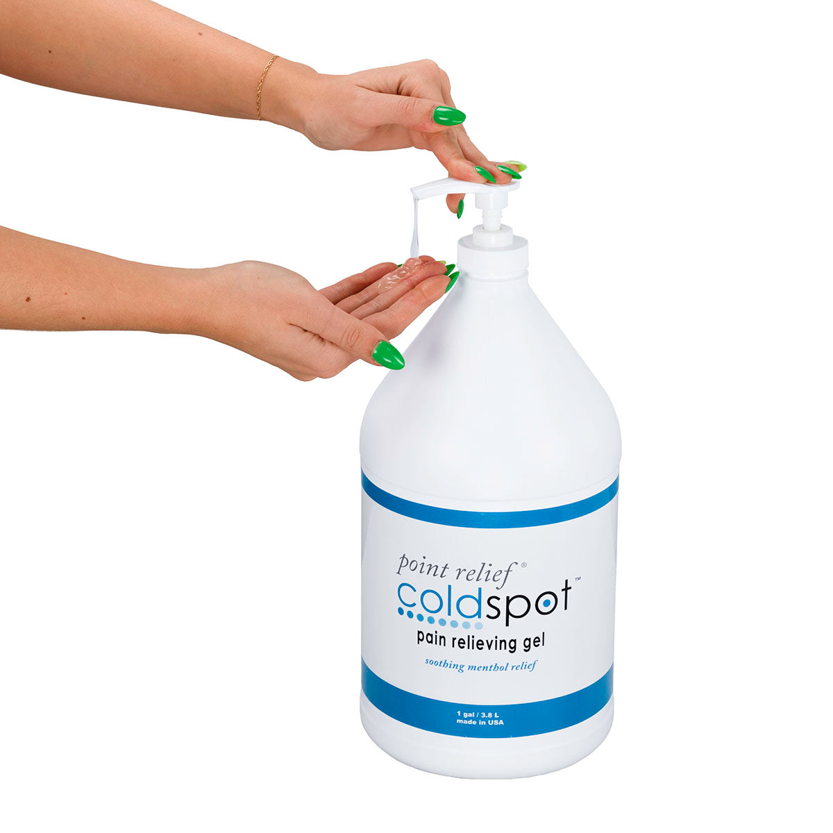 Point Relief ColdSpot Lotion - Gel Pump - 128 oz / 1 gallon, 4 each