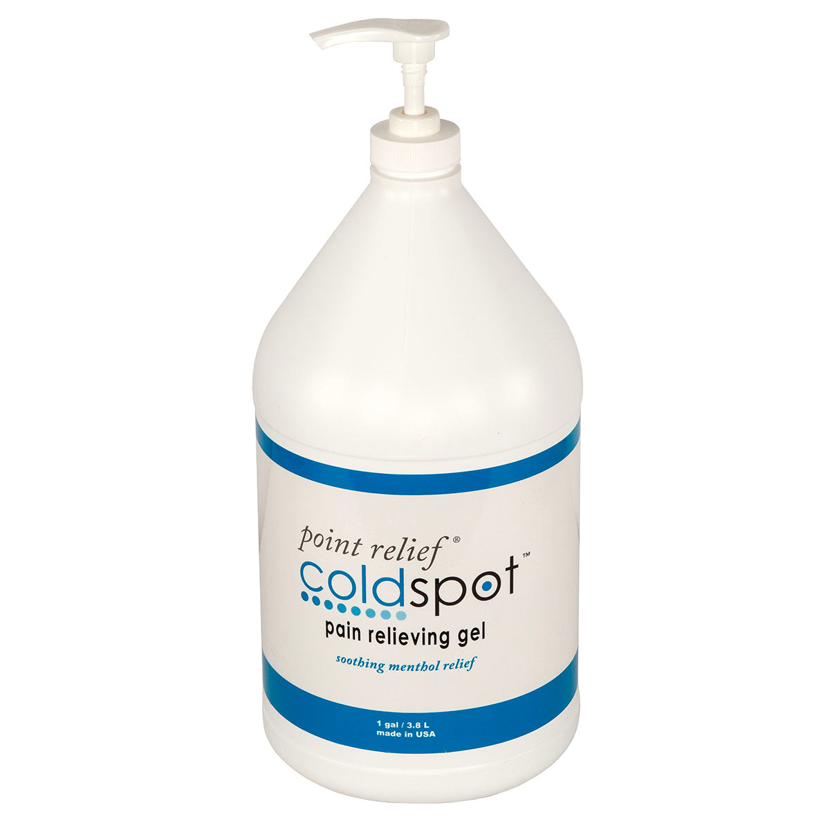 Point Relief ColdSpot Lotion - Gel Pump - 128 oz / 1 gallon, 4 each