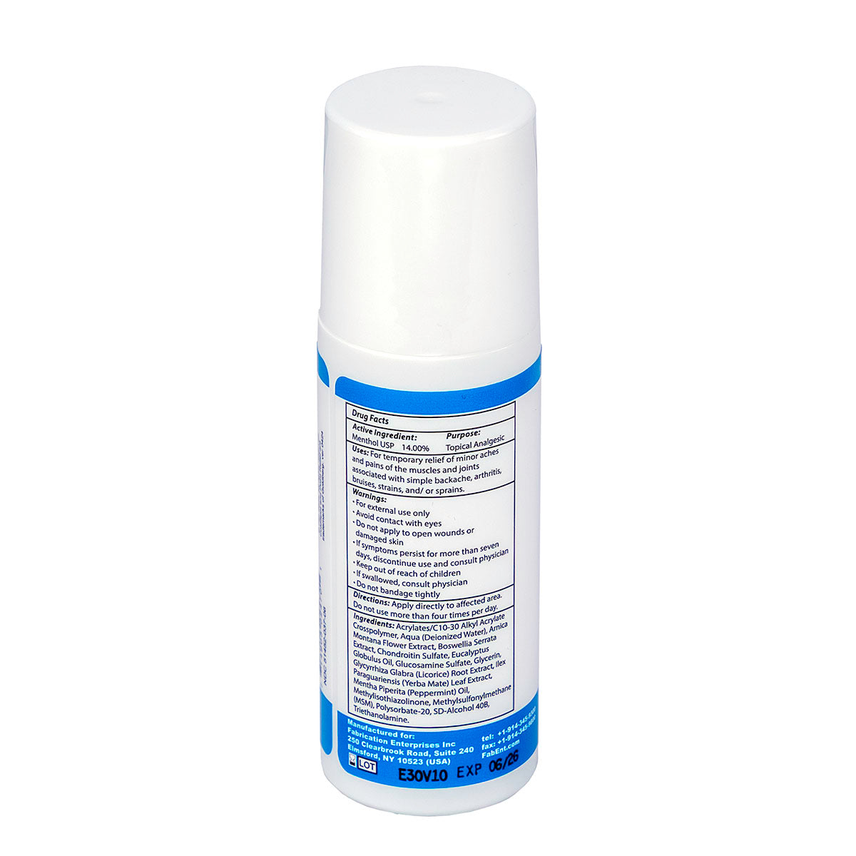 Point Relief ColdSpot Lotion - Roll-on Bottle - 3 oz, 144 each