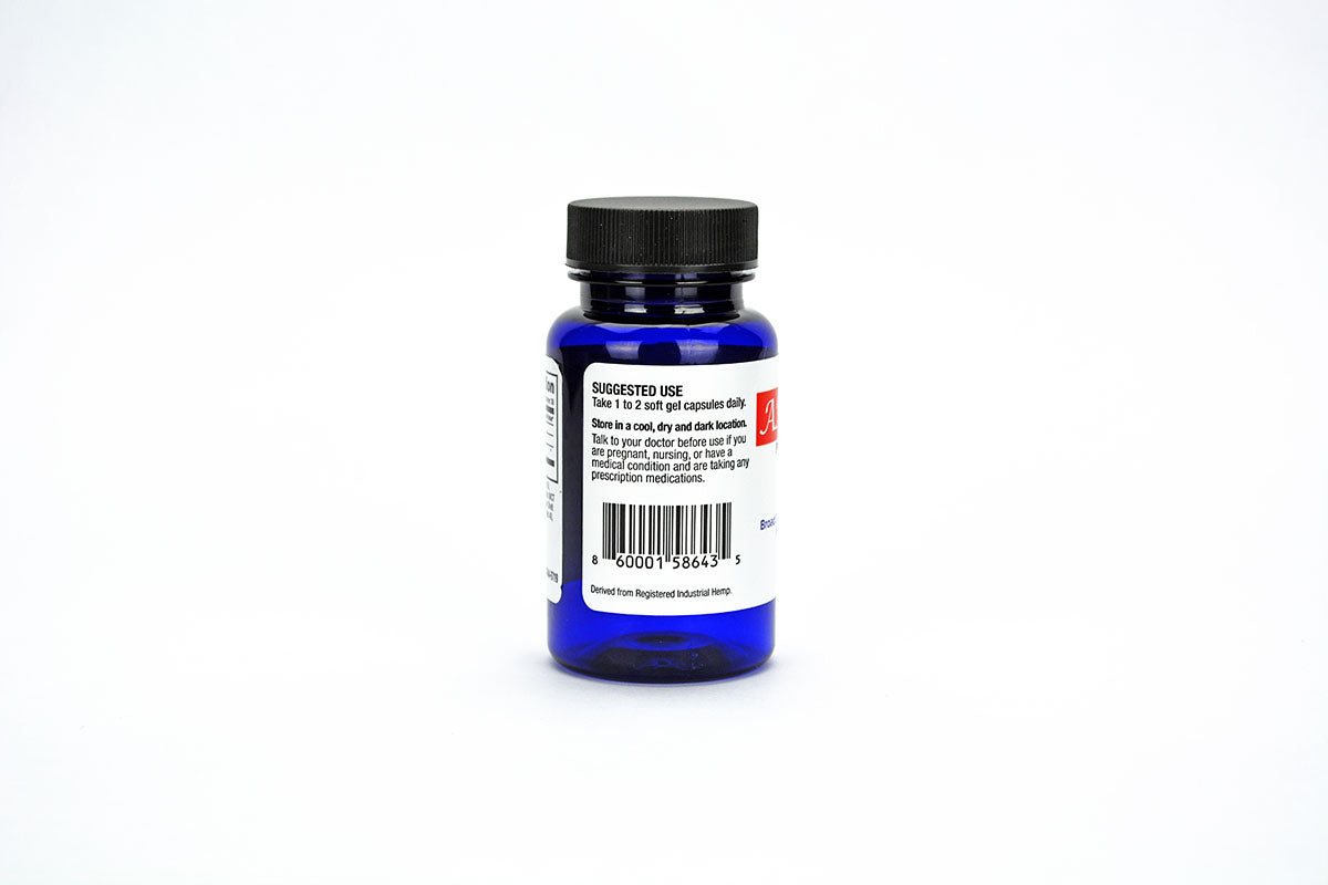 AmourCBD 25 mg softgels (30 ct)