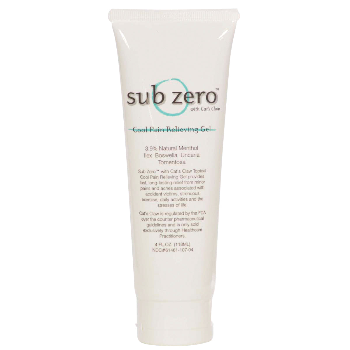 Sub Zero Gel - 4 oz tube, case of 12