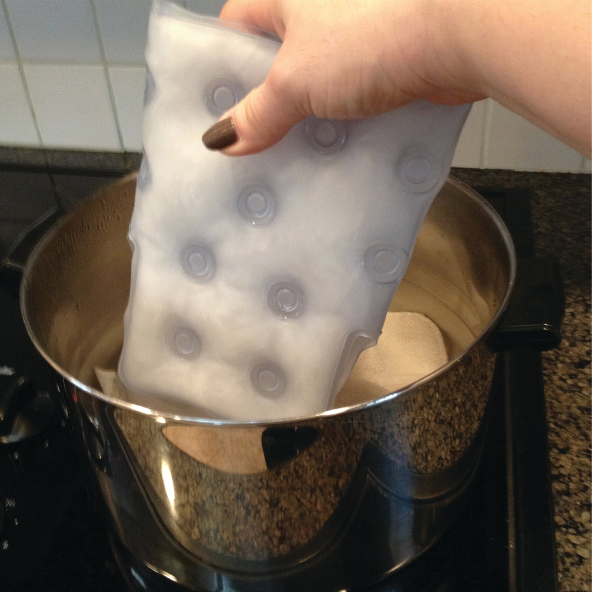 Relief Pak Hot Button Reusable Instant Hot Compress - neck - 11" x 17"