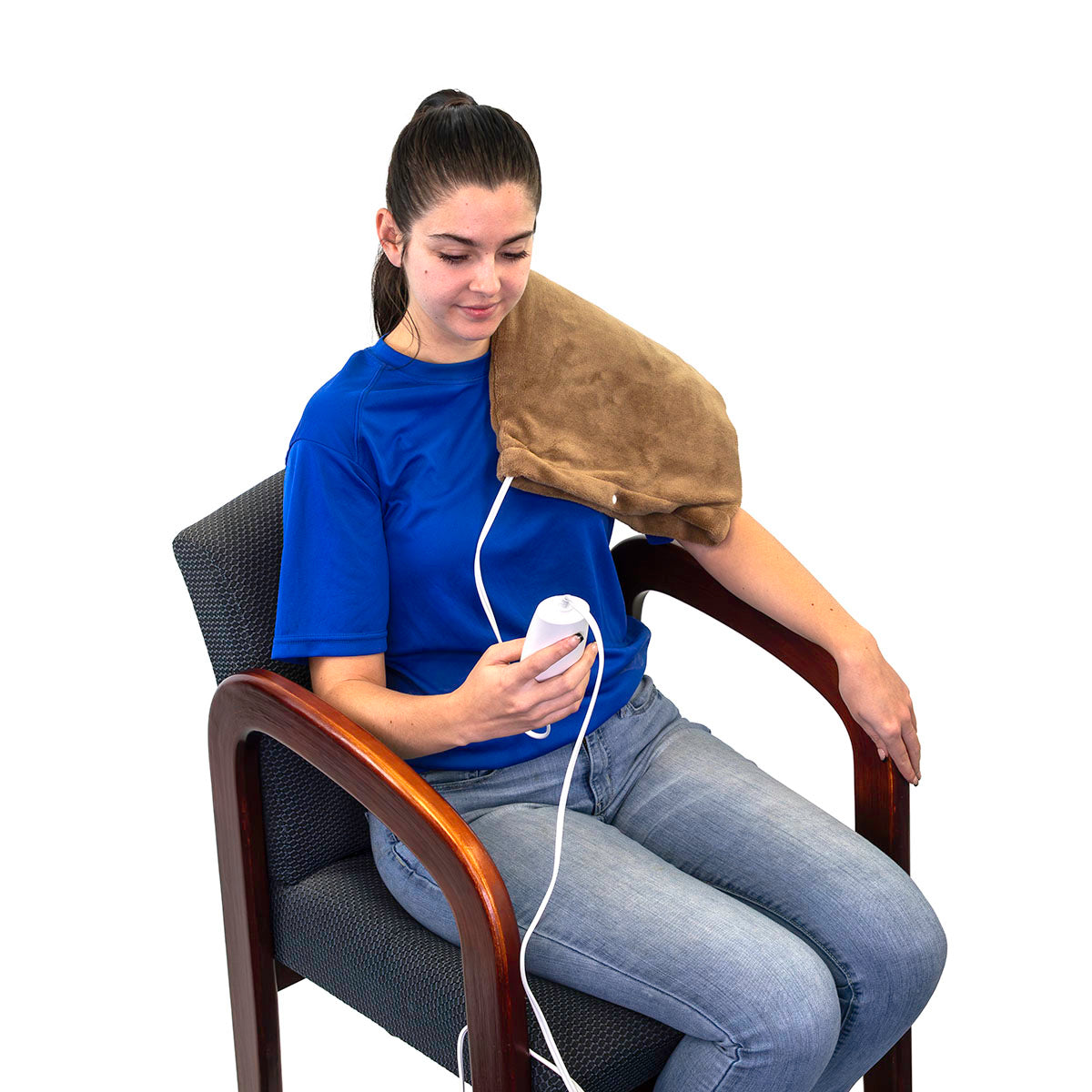 Relief Pak Electric Heating Pad, Moist/Dry Heat Therapy, Small (12" x 15"), 110V