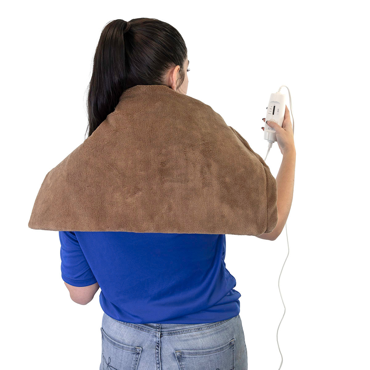 Relief Pak Electric Heating Pad, Moist/Dry Heat Therapy, Large (12" x 24"), 110V