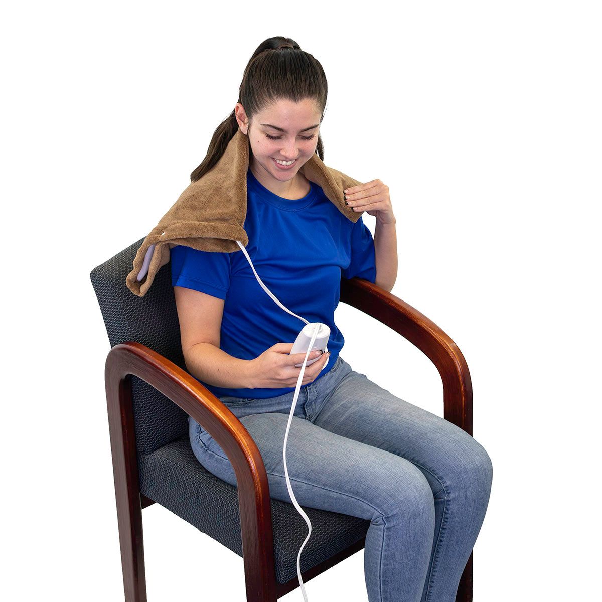Relief Pak Electric Heating Pad, Moist/Dry Heat Therapy, Large (12" x 24"), 110V