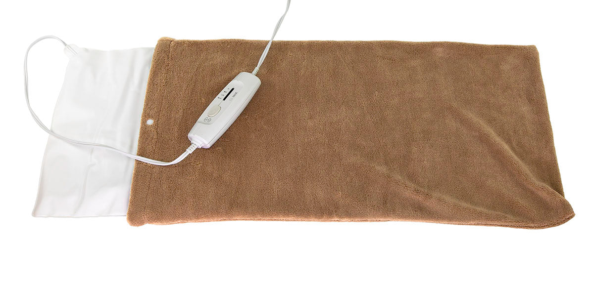 Relief Pak Electric Heating Pad, Moist/Dry Heat Therapy, Large (12" x 24"), 110V
