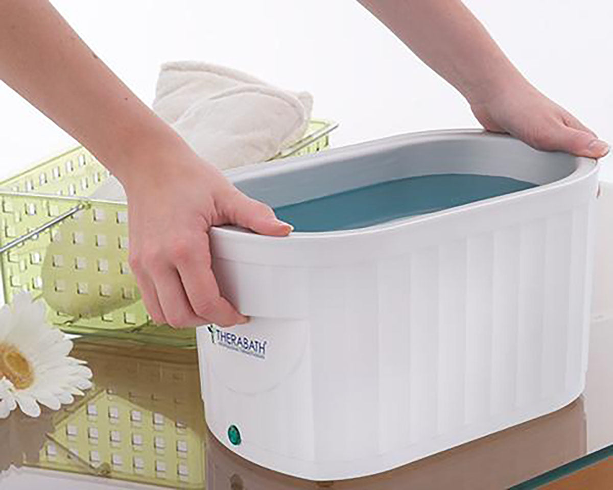 Therabath Professional Paraffin Bath with Paraffin Beads (6 x 1-lb Bags of Scent-Free), 220V