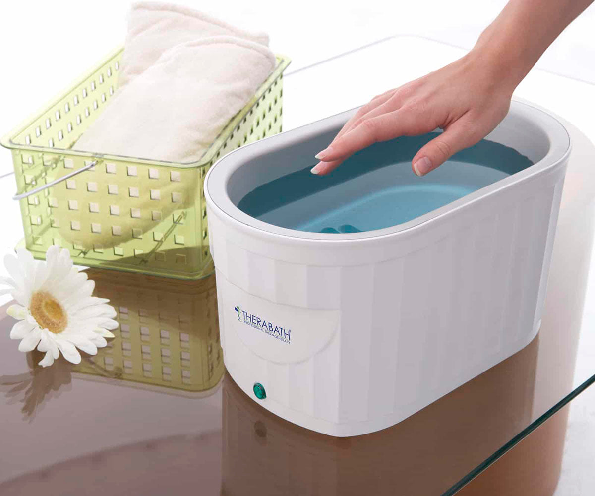 Therabath Professional Paraffin Bath (TB7) with Paraffin Beads (6 x 1-lb Bags of Lavender Harmony), 220V