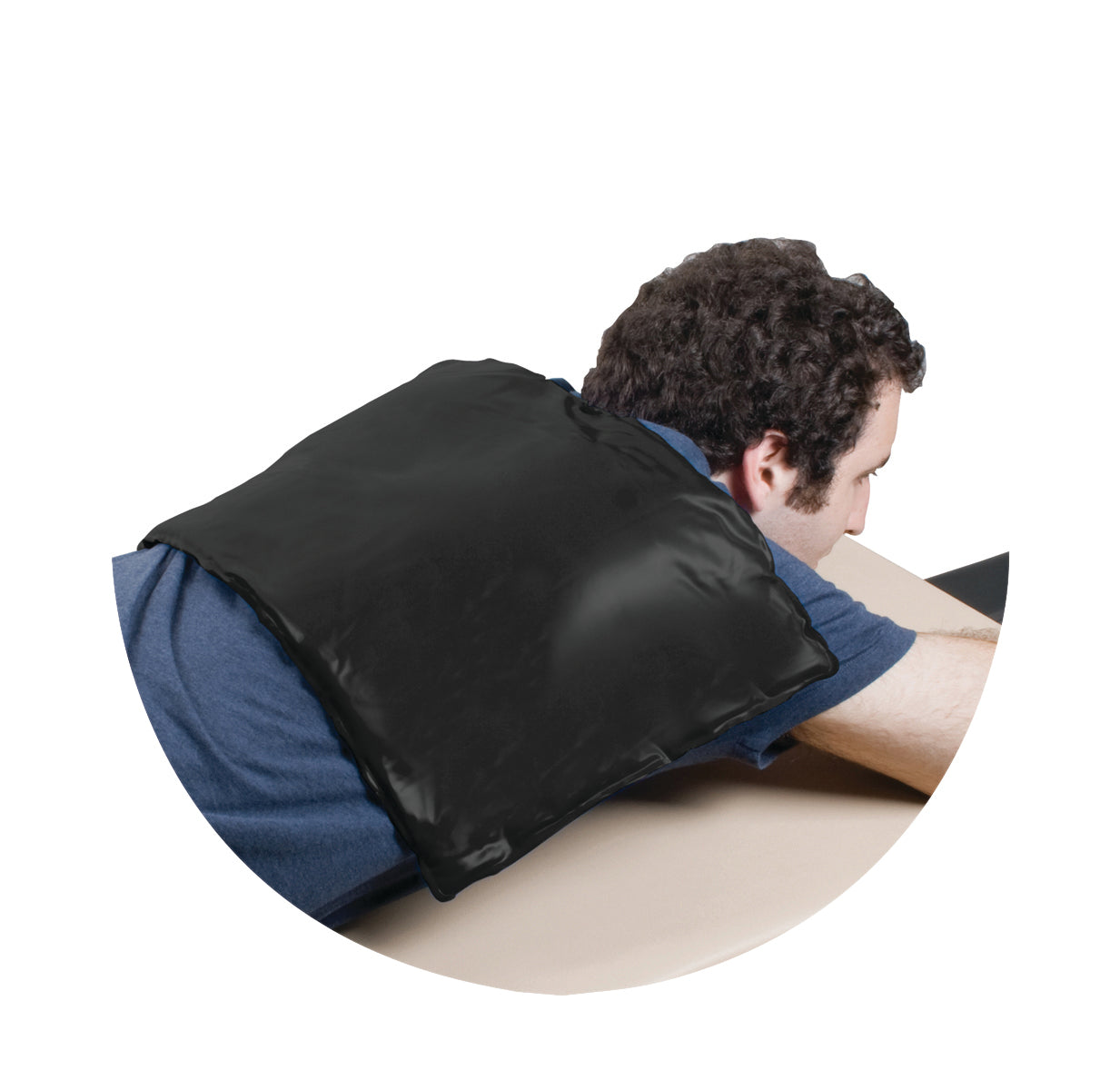 Relief Pak ColdSpot Black Urethane Pack - oversize - 11" x 21" - Case of 12