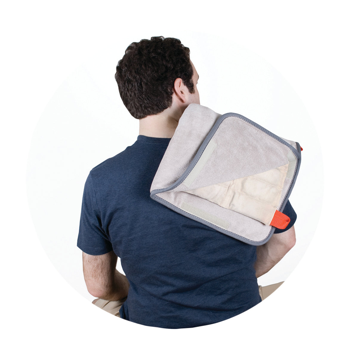 Relief Pak HotSpot Moist Heat Pack and Cover Set - Standard Pack with Terry with Foam-fill Cover - Case of 12