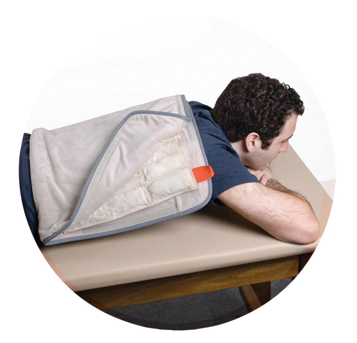 Relief Pak HotSpot Moist Heat Pack Cover - All-Terry Microfiber - Oversize - Case of 12