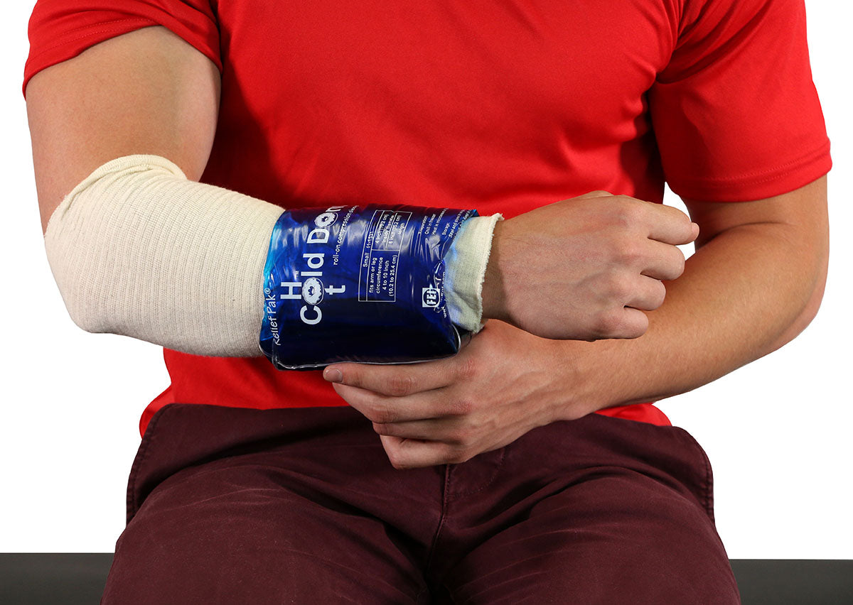 Relief Pak Cold n' Hot Donut Compression Sleeve - small (for 4" - 10" circumference)