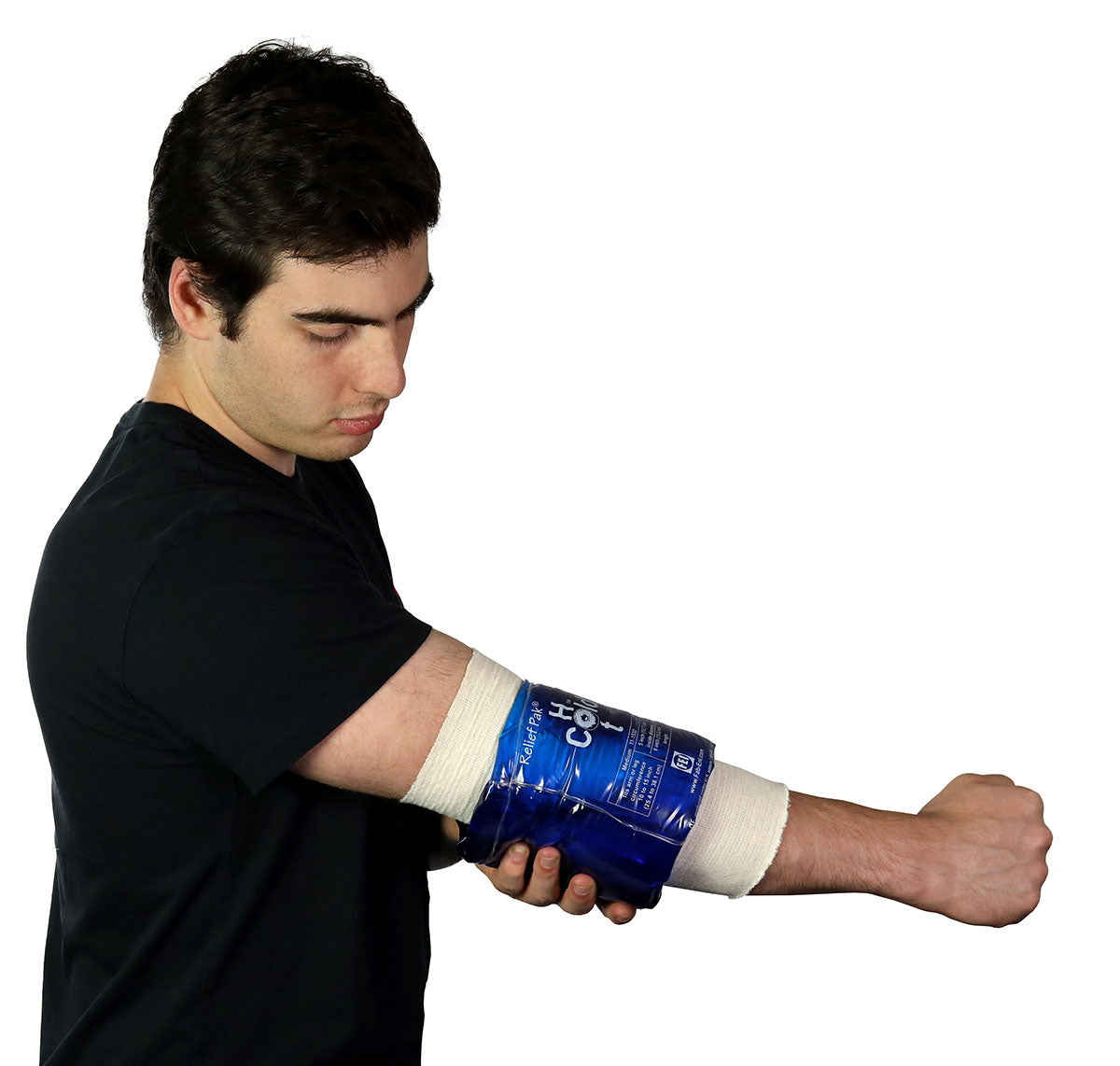 Relief Pak Cold n' Hot Donut Compression Sleeve - medium (for 10" - 15" circumference)
